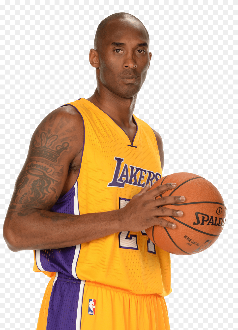 Nba Images Kobe Bryant Holding A Basketball, Sport, Ball, Basketball (ball), Person Free Transparent Png