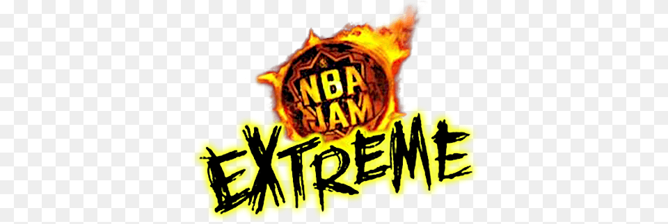 Nba Jam Extreme Details Language, Sticker, Bonfire, Fire, Flame Free Png