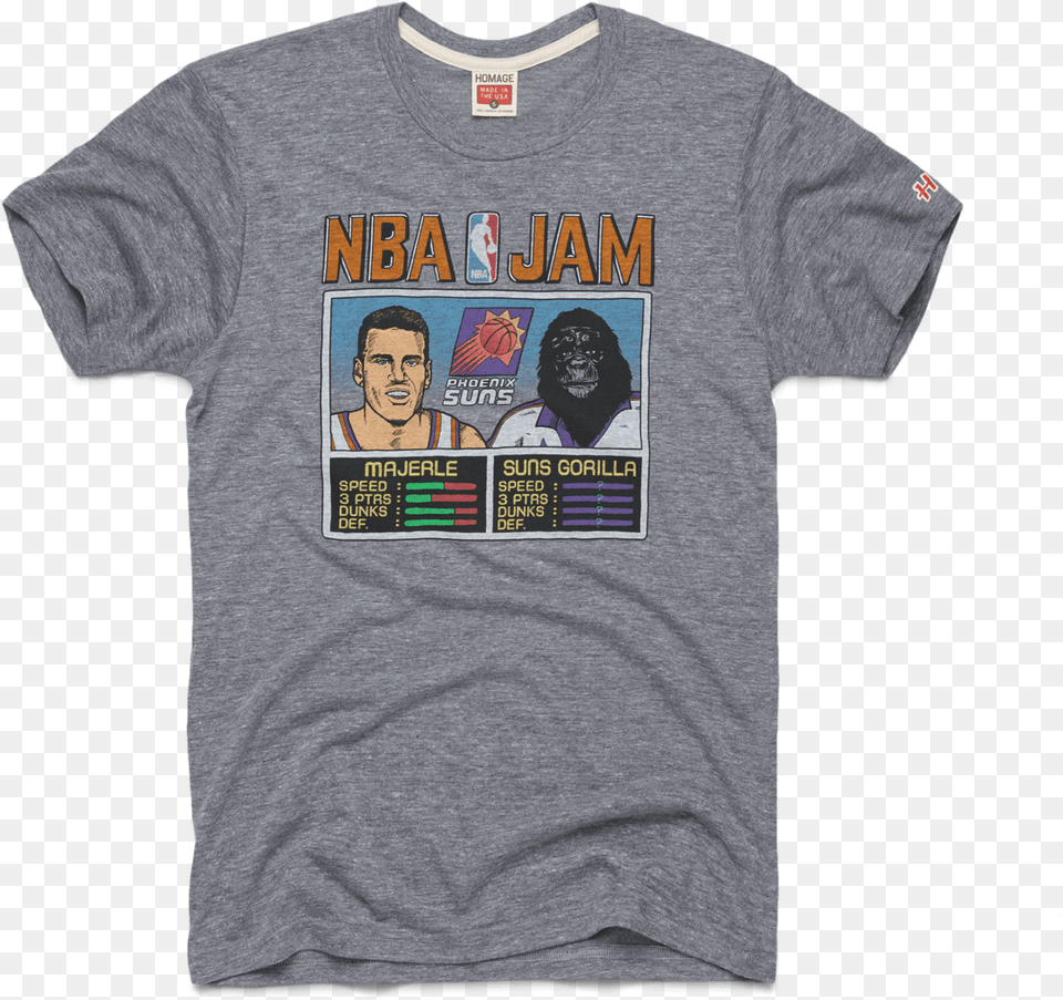 Nba Jam T Shirts Pistons, Clothing, T-shirt, Adult, Male Free Transparent Png