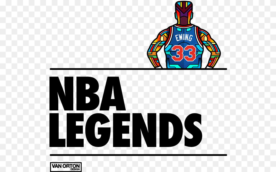 Nba Legend Logo Clipart Download, Person, Text Free Png