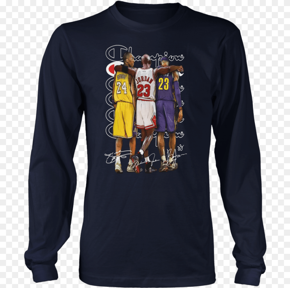 Nba Legends Lebron James Funny Science Christmas T Shirts, T-shirt, Clothing, Long Sleeve, Sleeve Png Image