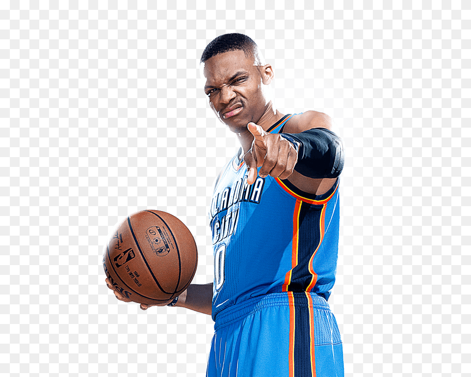 Nba Live Mobile Picture Transparent Nba Mobile Russell Westbrook, Sport, Ball, Basketball, Basketball (ball) Png Image