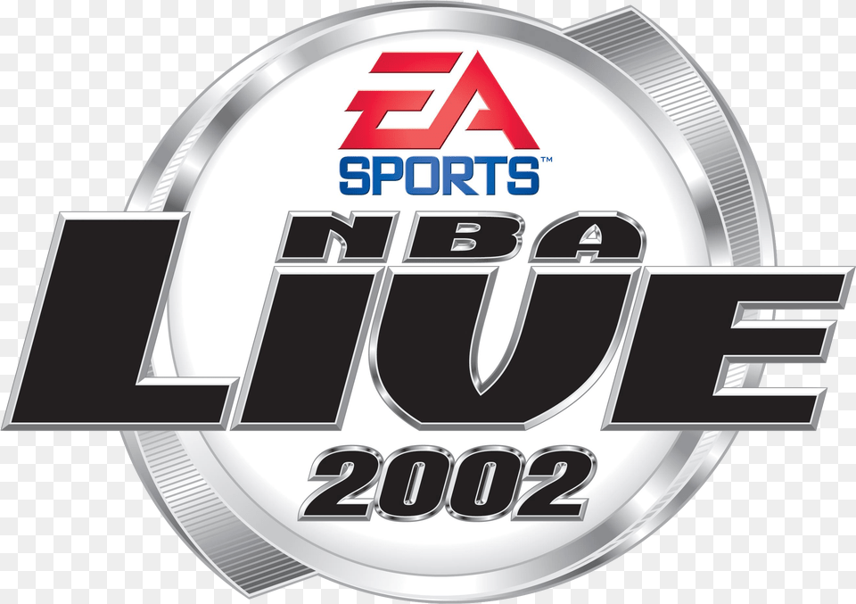 Nba Live Video Game Series Logopedia Fandom Nba Live 2002 Logo, Badge, Symbol Free Transparent Png