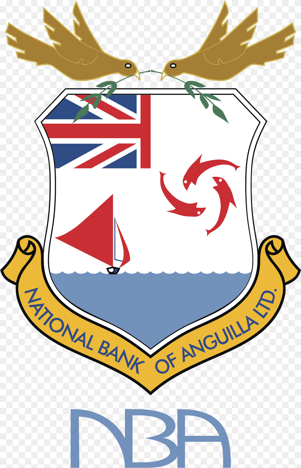 Nba Logo Transparent U0026 Svg Vector Freebie Supply National Bank Of Anguilla, Emblem, Symbol, Armor Free Png