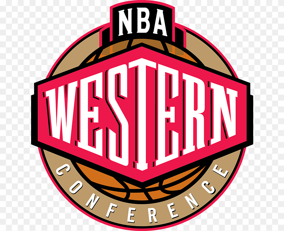 Nba Logo Western Conference Logo, Badge, Symbol, Scoreboard, Architecture Png