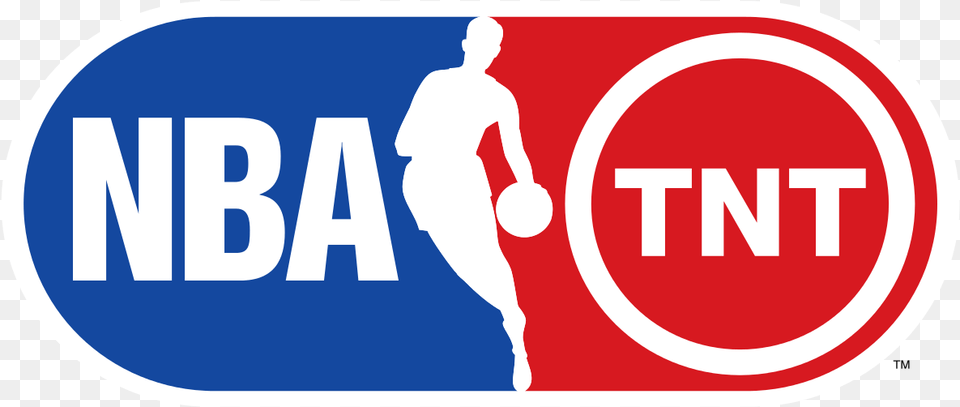 Nba Logos Nba On Tnt Logo Adult, Male, Man, Person Free Transparent Png