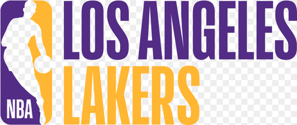 Nba Los Angeles Lakers Logo Transparent Hd Image Graphic Design, Adult, Male, Man, Person Free Png