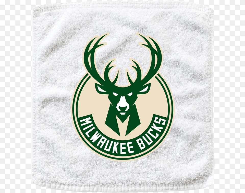 Nba Milwaukee Bucks Custom Basketball Rally Towels Milwaukee Bucks Logo, Adult, Animal, Deer, Male Free Png