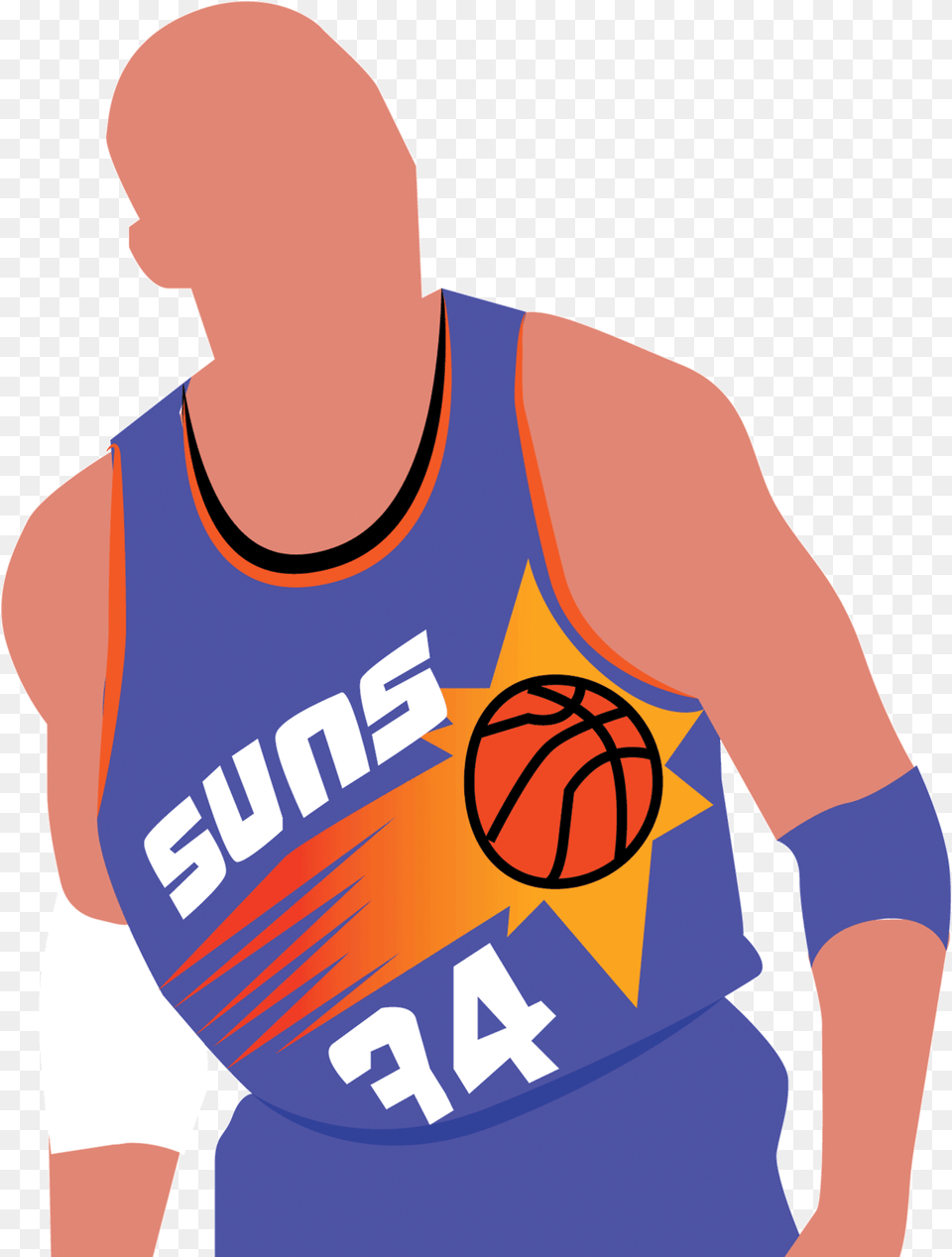 Nba National Basketball League 2k Charles Barkley Suns, Adult, Male, Man, Person Free Png