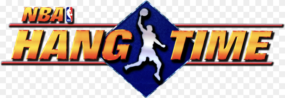 Nba Nba Hangtime, Logo, Person, Symbol Png Image