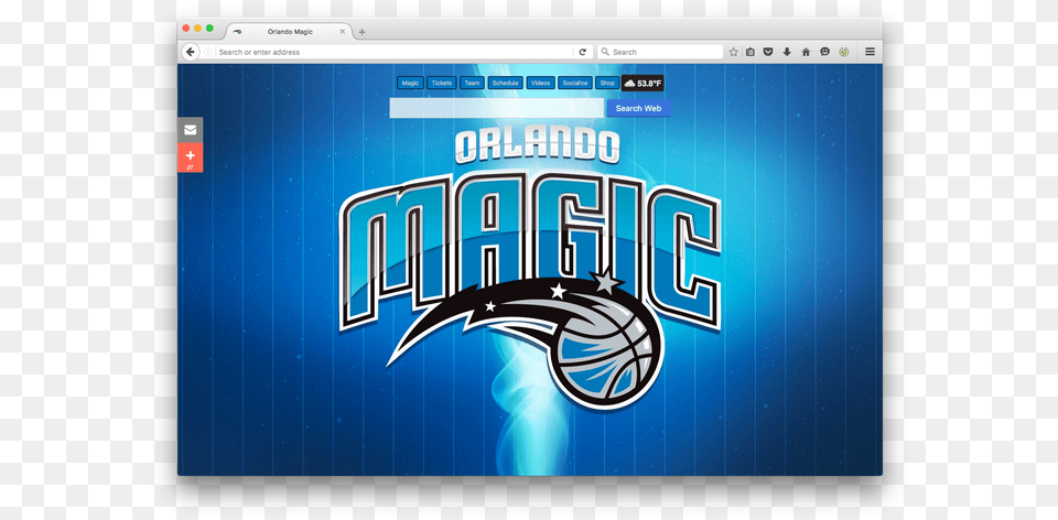 Nba Orlando Magic New Tabby Brand Thunder Llc Orlando Magic, Computer, Electronics, Pc, Logo Free Png Download