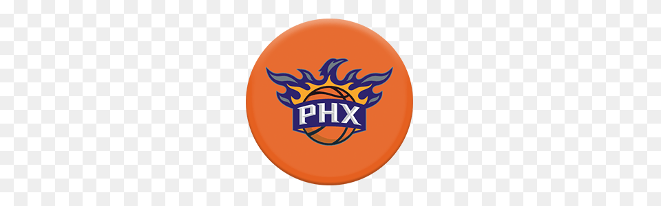 Nba Phoenix Suns Popsockets Grip, Logo, Badge, Symbol, Food Png