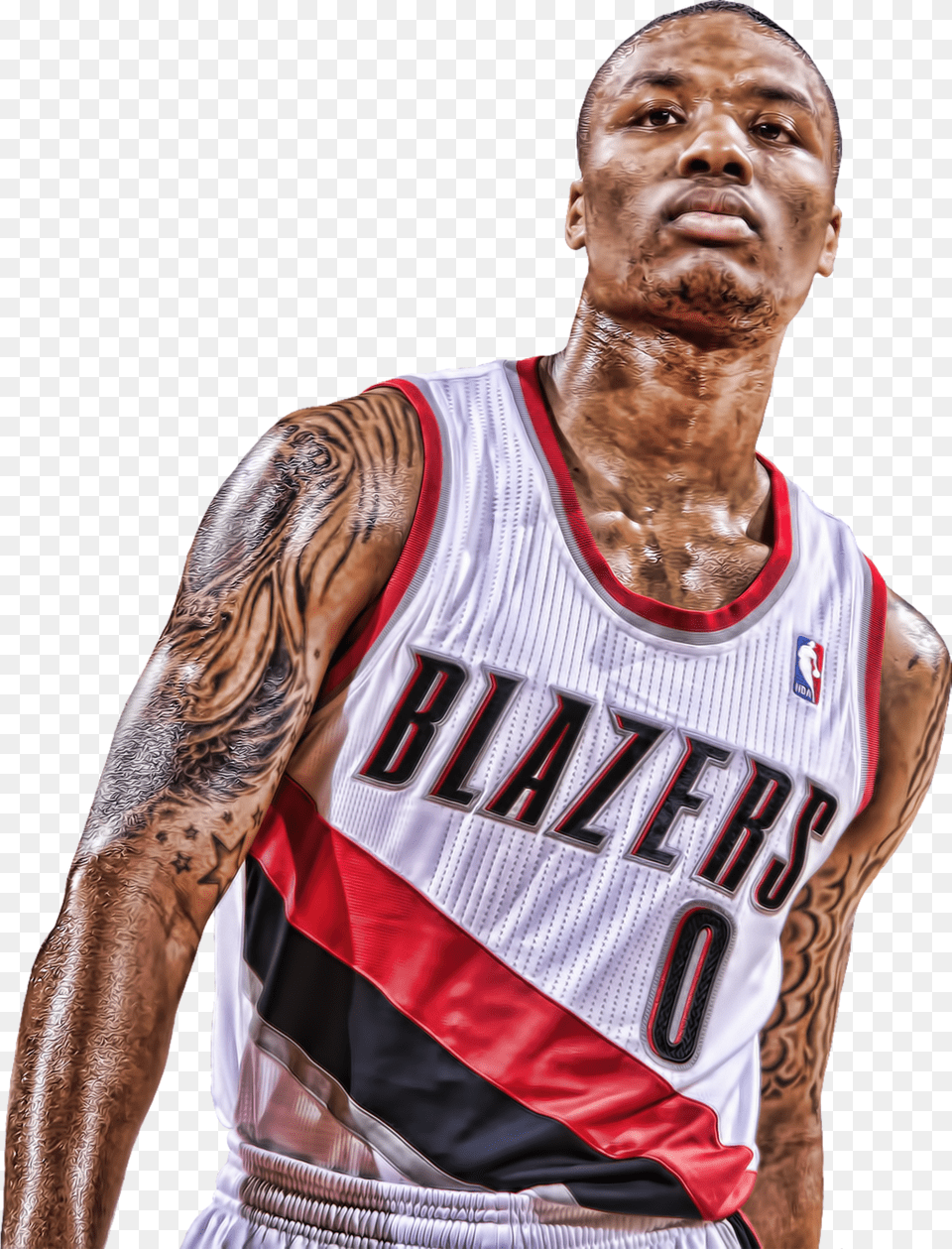 Nba Player Nba Players Hd, Person, Skin, Tattoo, Adult Free Png Download