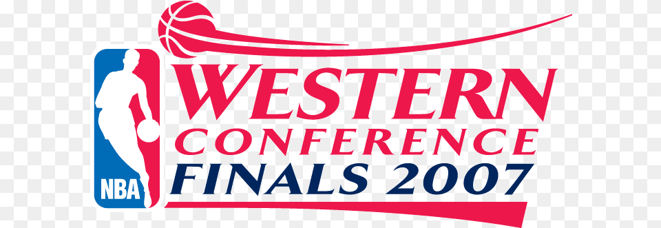 Nba Playoffs Special Event Logo National Basketball Western Conference Finals Logo, Adult, Male, Man, Person Free Png