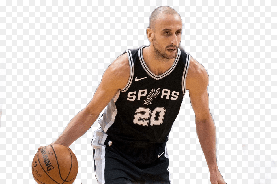 Nba Spurs Manuginobili Freetoedit Manu Ginobili, Adult, Sport, Playing Basketball, Person Free Png Download