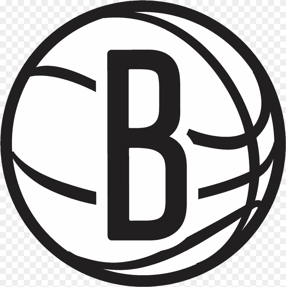 Nba Team Logos Panosundaki Pin Brooklyn Nets Logo Vector, Ball, Football, Soccer, Soccer Ball Png