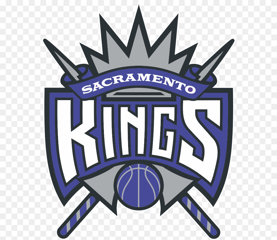 Nba Team Sacramento Kings Logo, Emblem, Symbol, Badge, Dynamite Png