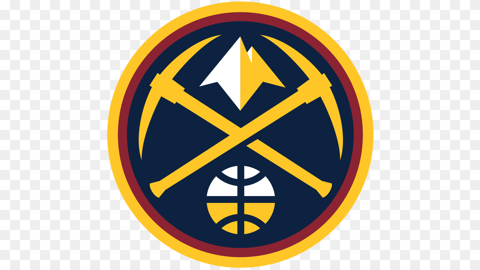Nba Teams Espn Denver Nuggets Logo, Emblem, Symbol, Road Sign, Sign Free Transparent Png