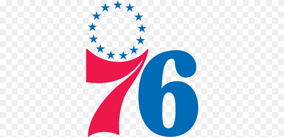Nba Teams Espn Philadelphia 76ers Logo 2019, Symbol, Number, Text, Person Free Transparent Png