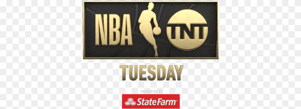 Nba Tuesday Lockup Logo 1 State Farm, Advertisement, Poster, Adult, Female Png Image