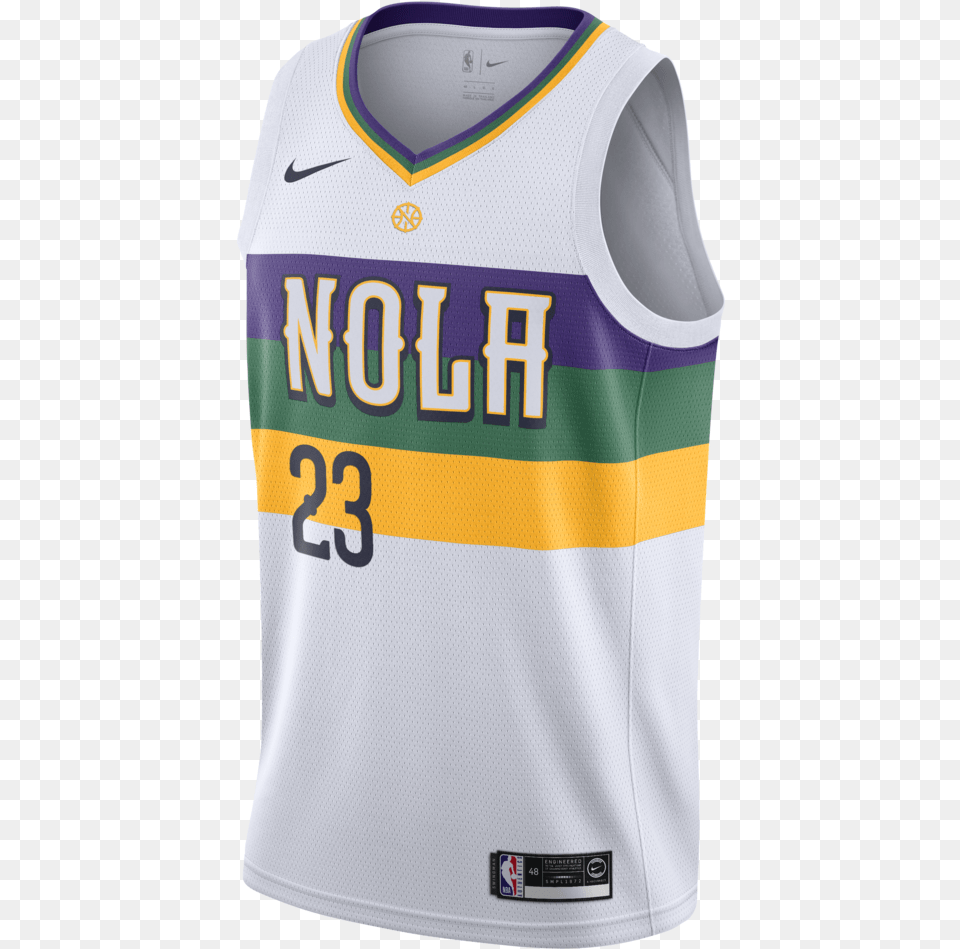 Nba U0027city Editionu0027 Gear U2014 Uniswag New Orleans Pelicans City Jersey 2019, Clothing, Shirt Png Image