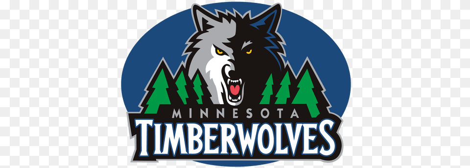 Nba Vector Logos Minnesota Timberwolves, Animal, Mammal, Wolf, Logo Free Transparent Png