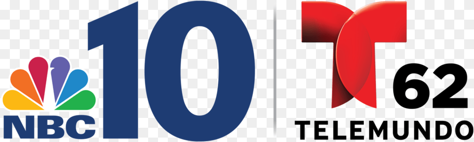 Nbc 10 Telemundo Circle, Logo, Text, Number, Symbol Png