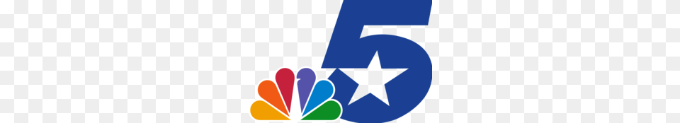Nbc Dallas Logo Clipart Kxas Tv Dallasfort Worth, Symbol, Star Symbol Free Transparent Png