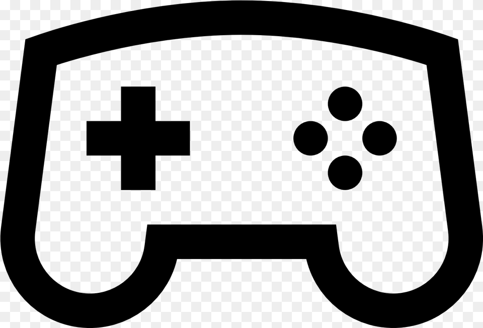 Nbc Discord Video Game Game Controller Clip Art, Gray Free Transparent Png