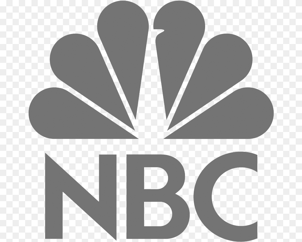 Nbc Logo Clipart Nbc Logo In Grey, Symbol, Text, Chandelier, Lamp Free Transparent Png
