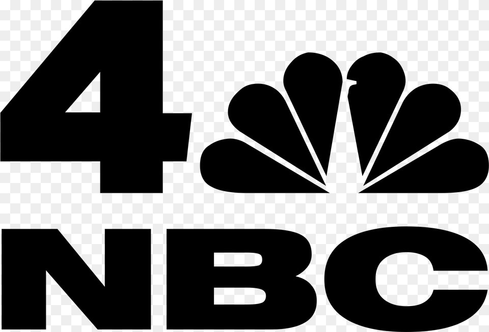 Nbc Logo Transparent Nbc Los Angeles Logo, Gray Free Png