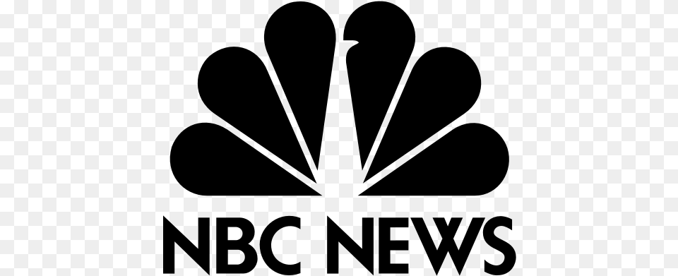 Nbc News Logo Black, Gray Png Image