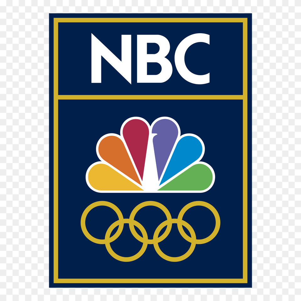 Nbc Olympics Logo Transparent Vector, Advertisement, Text, Poster, Symbol Free Png Download