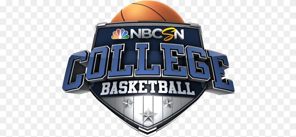 Nbcsn Tips Off 2017 College Basketball Coverage With Basketball Nbc, Logo, Ball, Basketball (ball), Sport Free Transparent Png