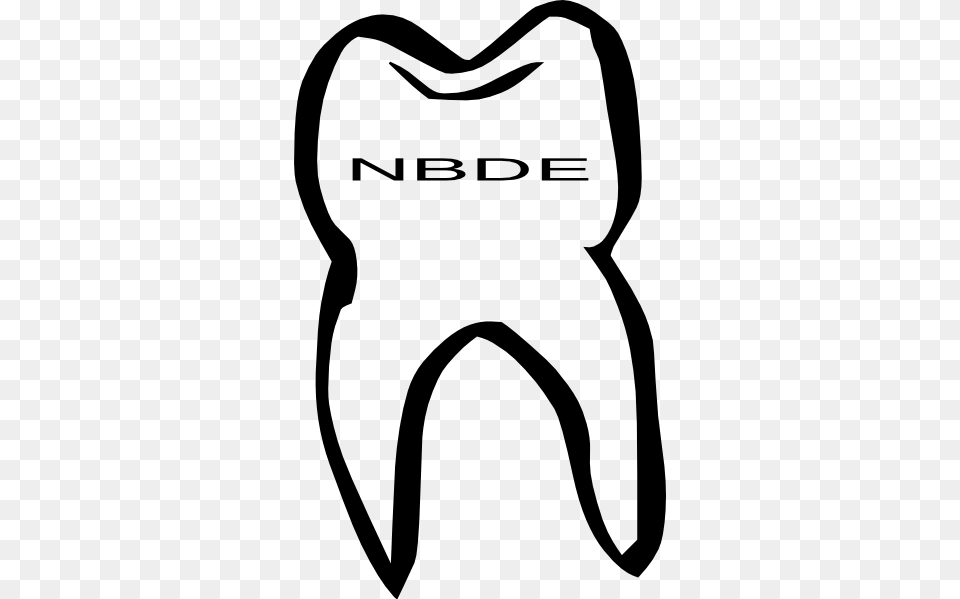 Nbde Tooth Clip Art, Cushion, Home Decor, Stencil, Bow Free Png Download