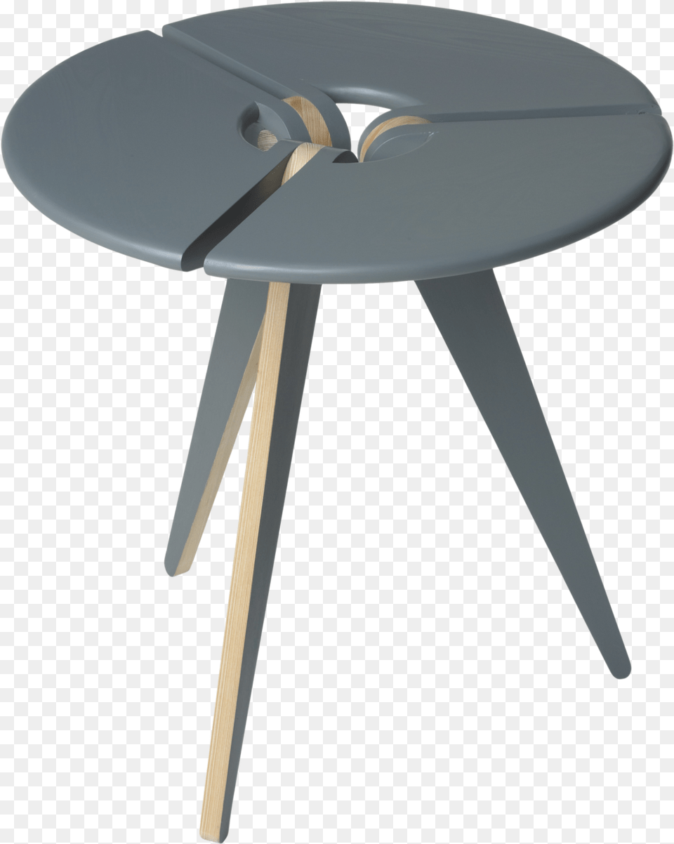 Nbfn Petalply 22roundsidetable Slate End Table, Coffee Table, Furniture, Plywood, Wood Free Png