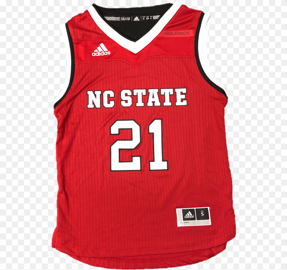 Nc State Wolfpack Adidas Youth Adidas, Clothing, Shirt, Jersey, Person Free Png