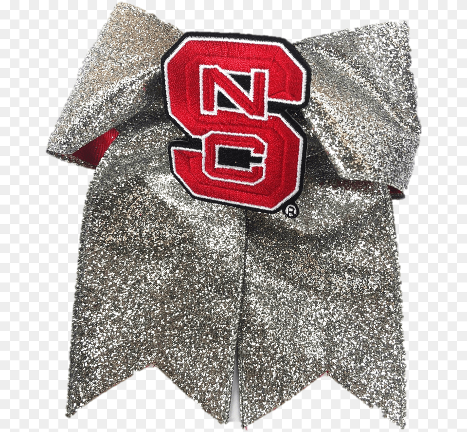 Nc State Wolfpack Glitzy Cheer Bow Red And White Shop Counterart Ncaa Car Coaster, Machine, Wheel Png