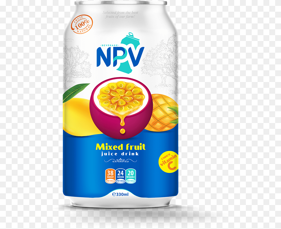 Nc Tri Cy Can Fruit Juice, Beverage, Tin Free Transparent Png