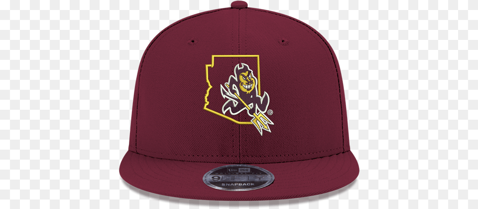 Ncaa Arizona State Sun Devils Native State Outline Game Day Outfitters Ncaa Arizona State Sun Devils Banner, Baseball Cap, Cap, Clothing, Hat Free Transparent Png