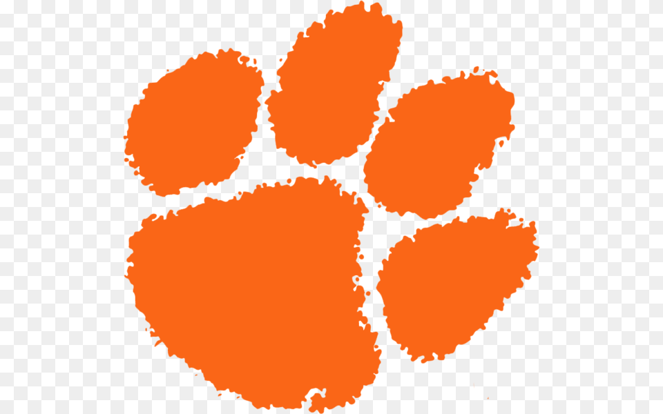 Ncaa Clemson Tigers Paw, Bonfire, Fire, Flame Free Png Download