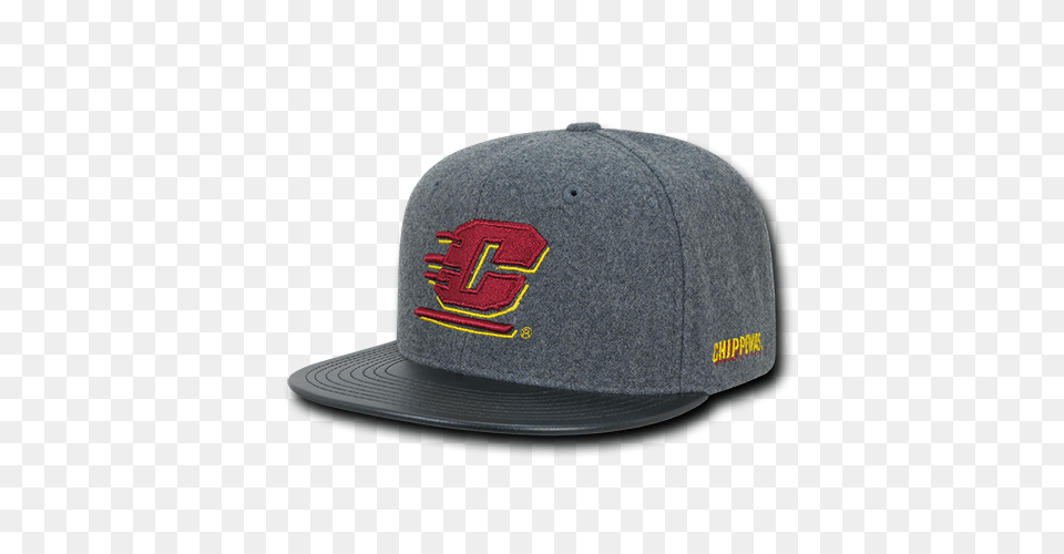 Ncaa Cmu Central Michigan Chippewas University Melton Vinyl, Baseball Cap, Cap, Clothing, Hat Png Image