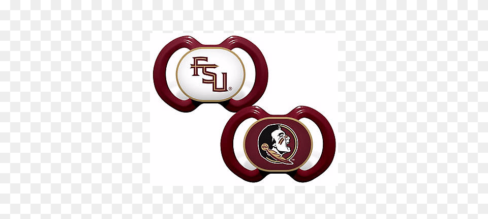 Ncaa Florida State Seminoles Pk Orthodontic Logo Pacifiers, Food, Ketchup, Pottery Free Png