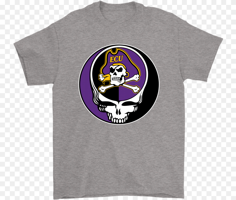 Ncaa Football East Carolina Pirates X Grateful Dead Grateful Dead St Louis Blues, Clothing, T-shirt, Shirt, Face Free Png Download