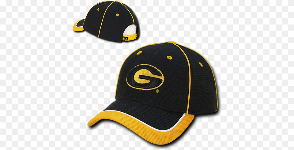 Ncaa Grambling State University Lightweight Structured Piped Baseball Caps Hats Baseball Cap, Baseball Cap, Clothing, Hat Free Transparent Png