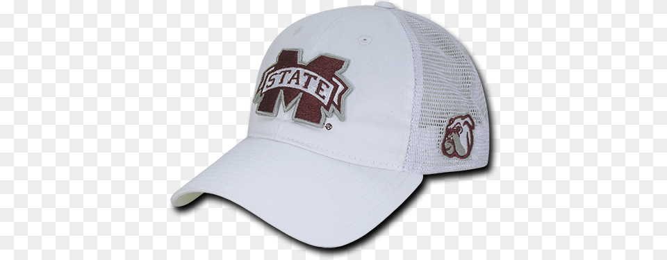 Ncaa Msu Mississippi State U Bulldogs Relaxed Trucker Ncaa Mississippi State University Relaxed Trucker Mesh, Baseball Cap, Cap, Clothing, Hat Free Png