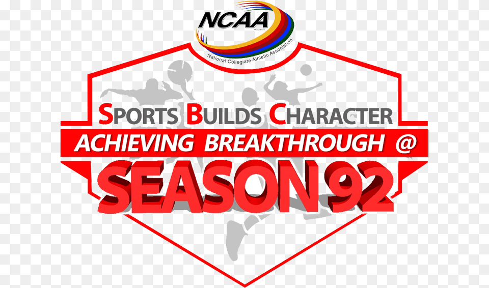 Ncaa Philippines Season 92 Logo, People, Person, Advertisement, Dynamite Png Image