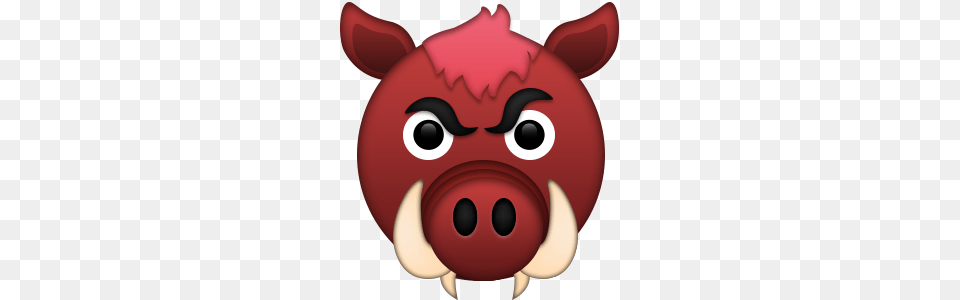 Ncaa Tournament Emoji, Snout, Animal, Mammal, Pig Free Png Download