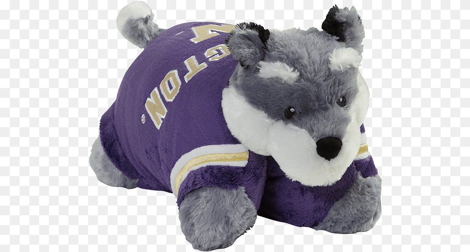 Ncaa University Of Washington Huskies Pillow Pet Uw Pillow Pet, Plush, Toy, Teddy Bear Free Png Download