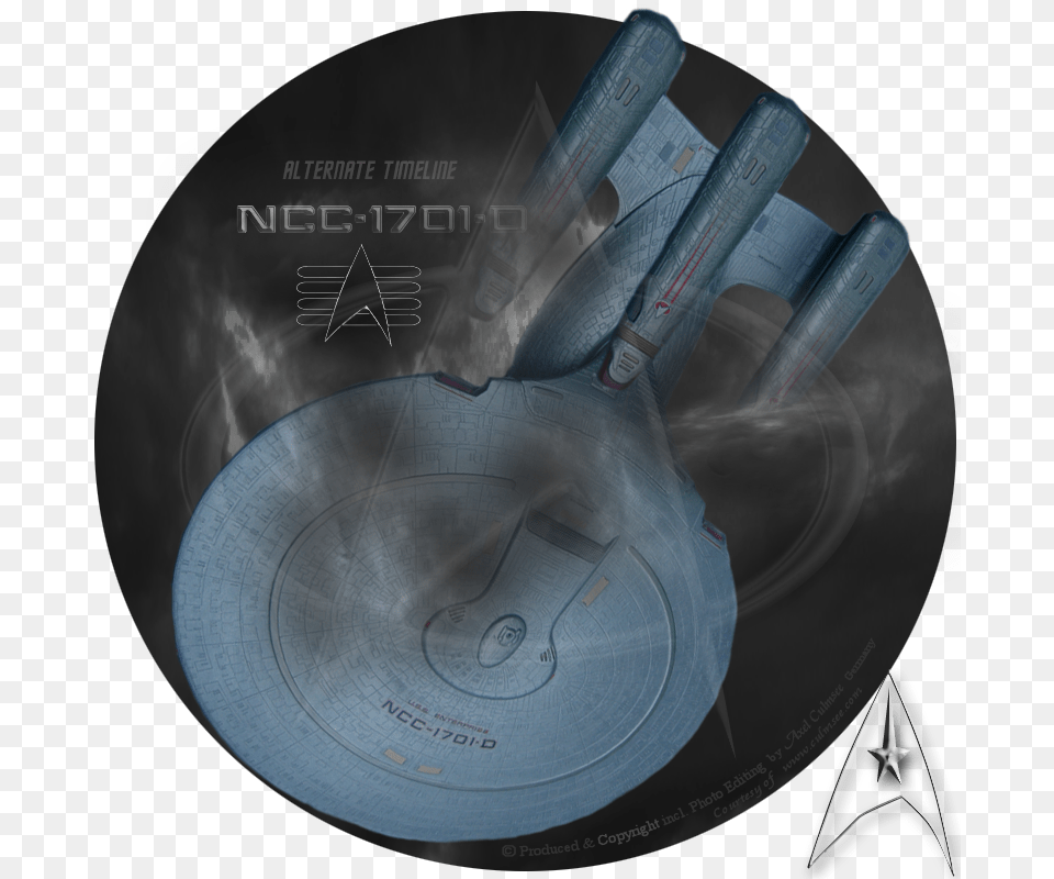 Ncc 1701 D Alternate Timeline Cowboy Hat, Cooking Pan, Cookware, Frying Pan, Disk Free Transparent Png